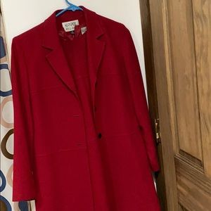 Dress with matching coat